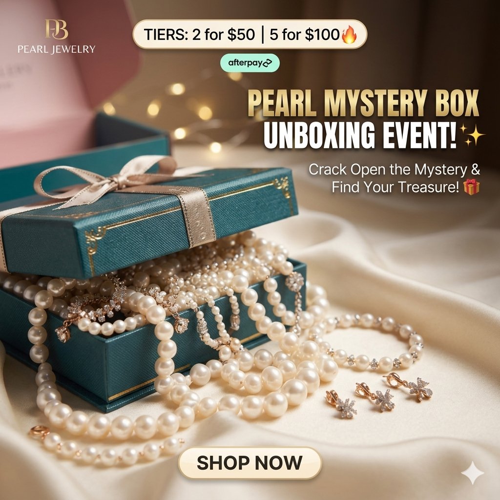 【Live Opening】Pearl Jerelry Mystery Box