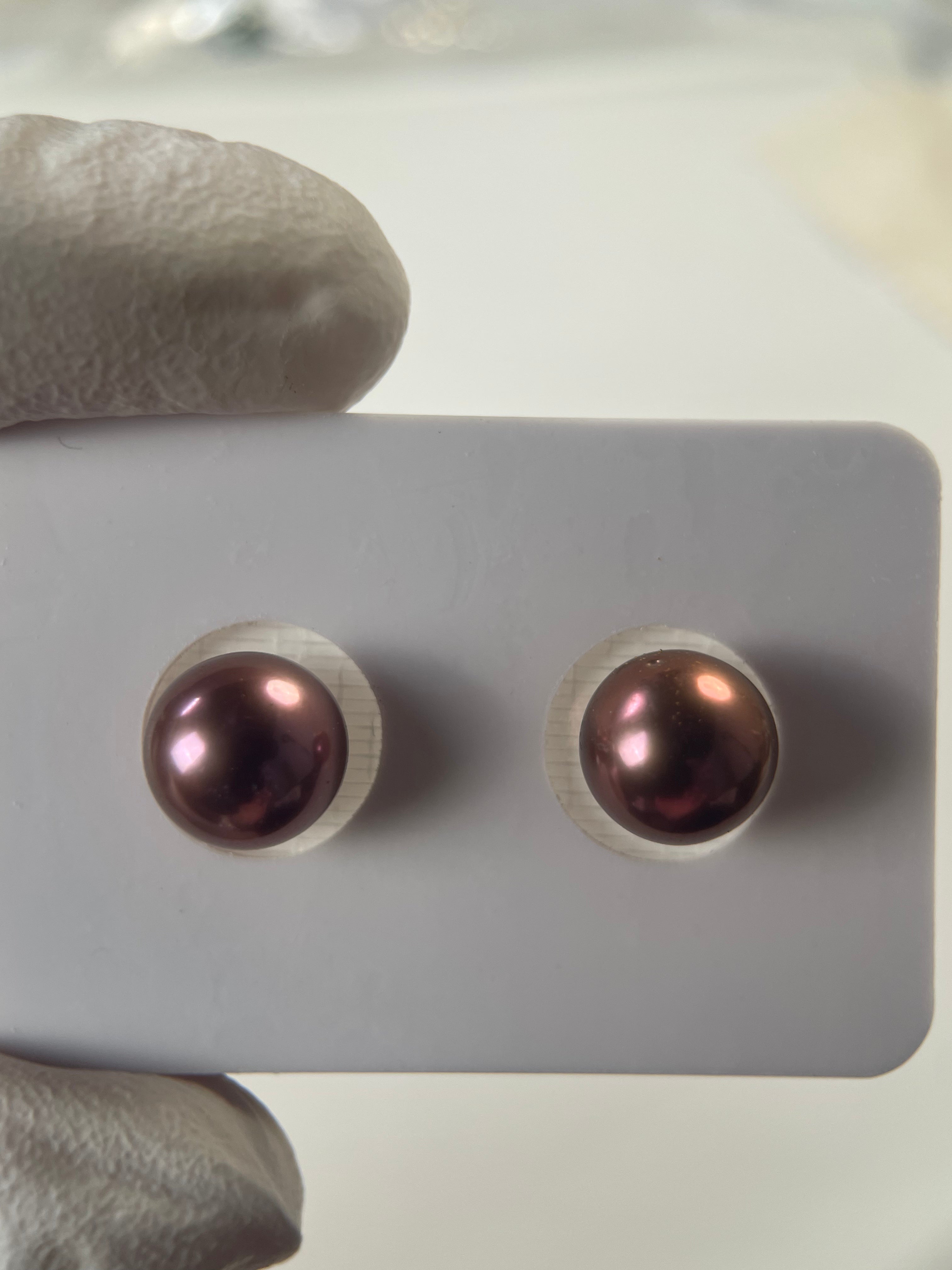 （Not Oyster）Rose Purple Color Pearls