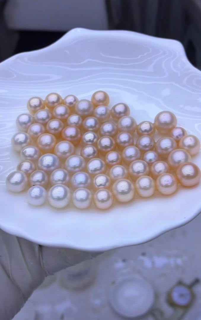 【Live Opening】Baby Edison Pearls,Edison pearls are known for their bold presence and radiant surface quality.